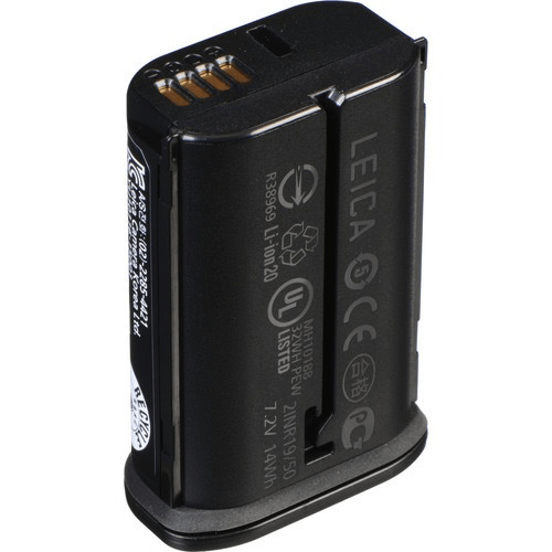 Leica BP-SCL4 Lithium Ion Battery for Leica Cameras - High Capacity Rechargeable Battery for Photography & Videography - Perfect for Travel, Events, and Professional Shoots