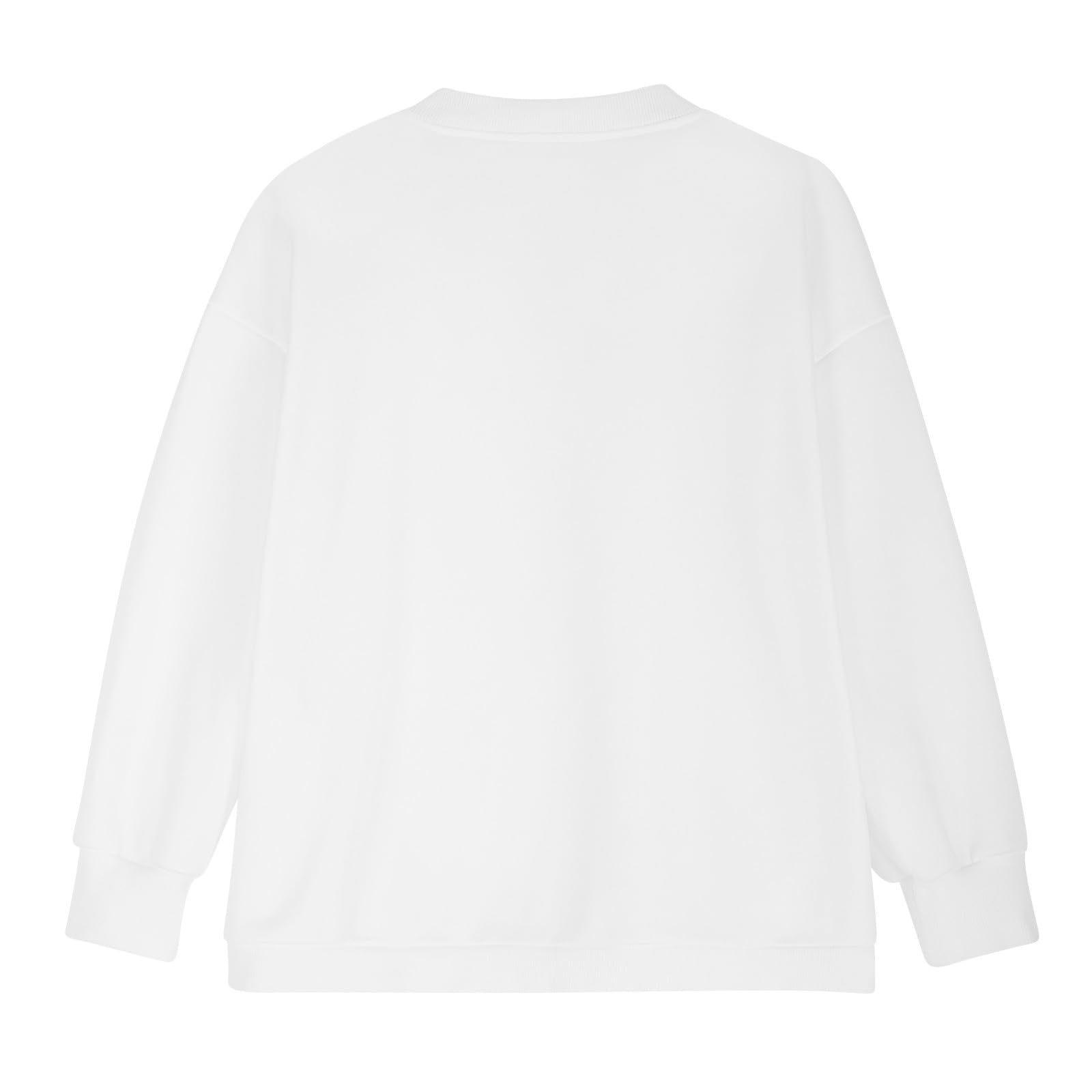 2024 Akklian Women's Oversized Zip Up Sweatshirt Jacket - Long Sleeve Casual Loose Outwear with Pockets, No Hood, Perfect for Daily Wear, Work, and Weekend Outings
