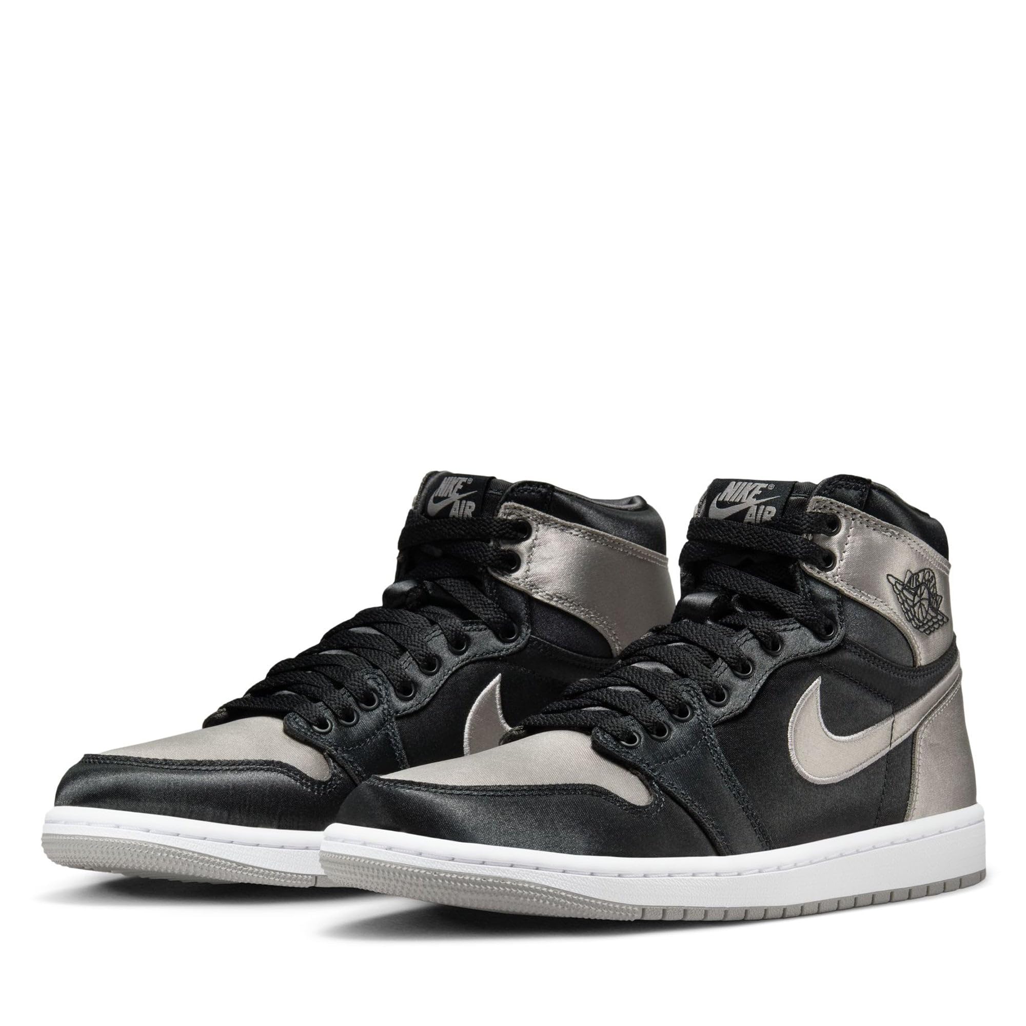 Jordan Women's Air 1 High Retro OG 'Satin Shadow' Sneakers (FD4810 010) - Classic Basketball Shoes for Women, Streetwear Fashion & Casual Wear