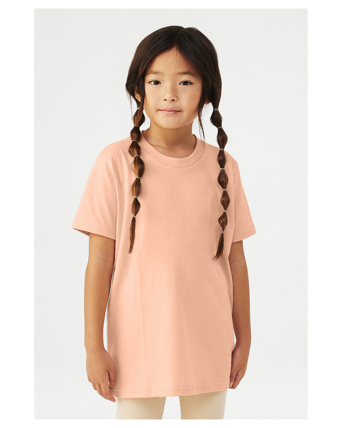 Bella + Canvas 3001YCV Youth Short Sleeve CVC Jersey T-Shirt - Soft Cotton Blend Tee for Kids, Boys & Girls - Perfect for School, Sports & Everyday Wear