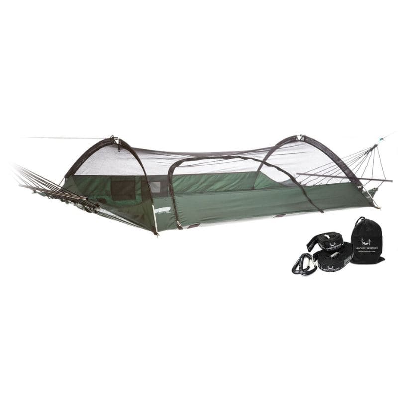 Blue Ridge Camping Hammock by Lawson Hammock - Lightweight & Durable Portable Hammock for Backpacking, Hiking & Outdoor Adventures - Perfect for Camping, Travel & Relaxation in Nature