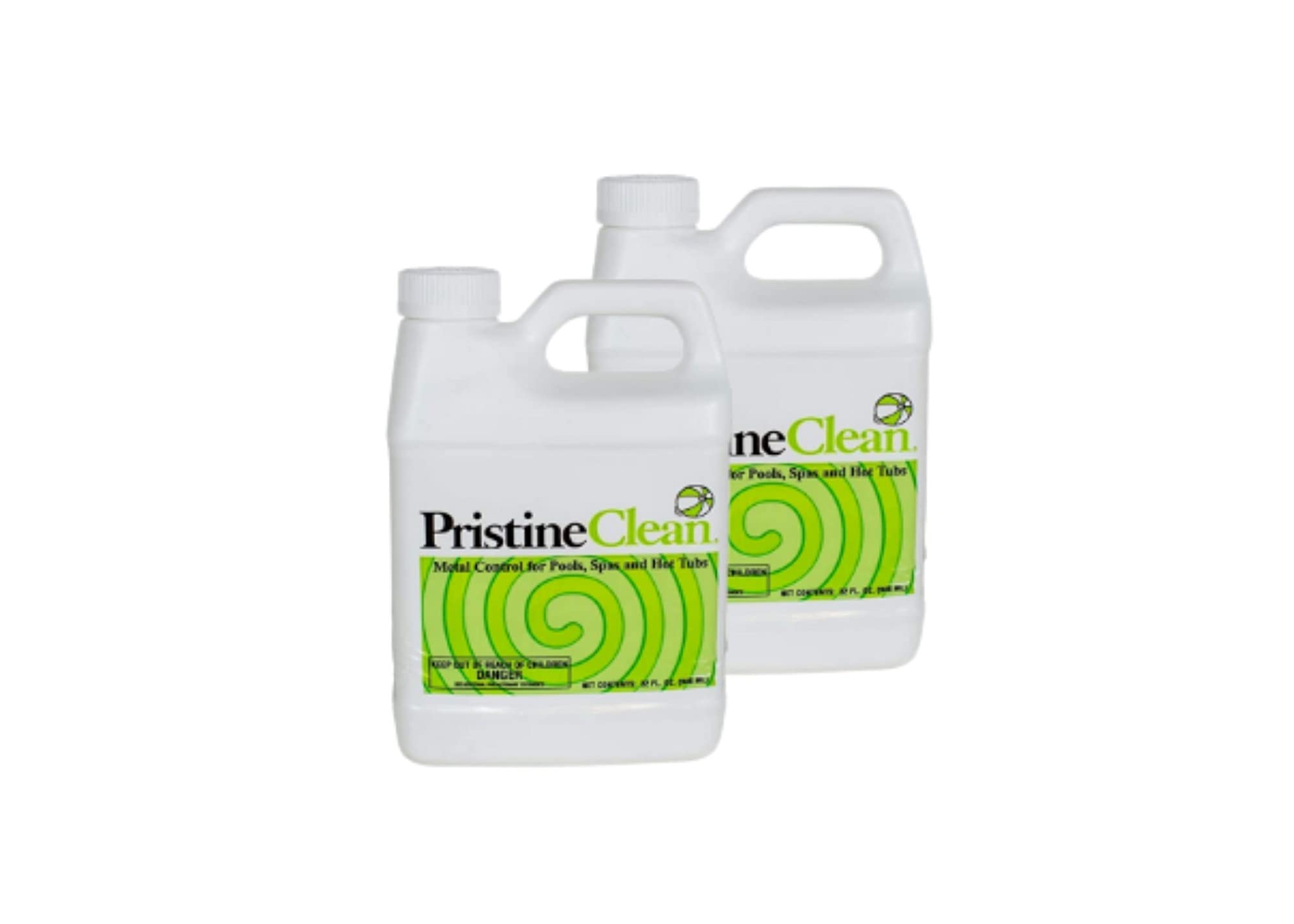 Pristine Clean 64oz (2-Pack 32oz Bottles) - Heavy Duty Multi-Surface Cleaner for Kitchen, Bathroom & Floors - Perfect for Home & Commercial Use