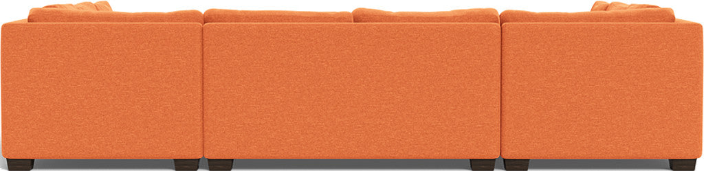 Track 141 Corner Sleeper Sofa U Sectional - Modern L-Shaped Convertible Couch Bed with Storage | Perfect for Small Spaces, Apartments & Guest Rooms