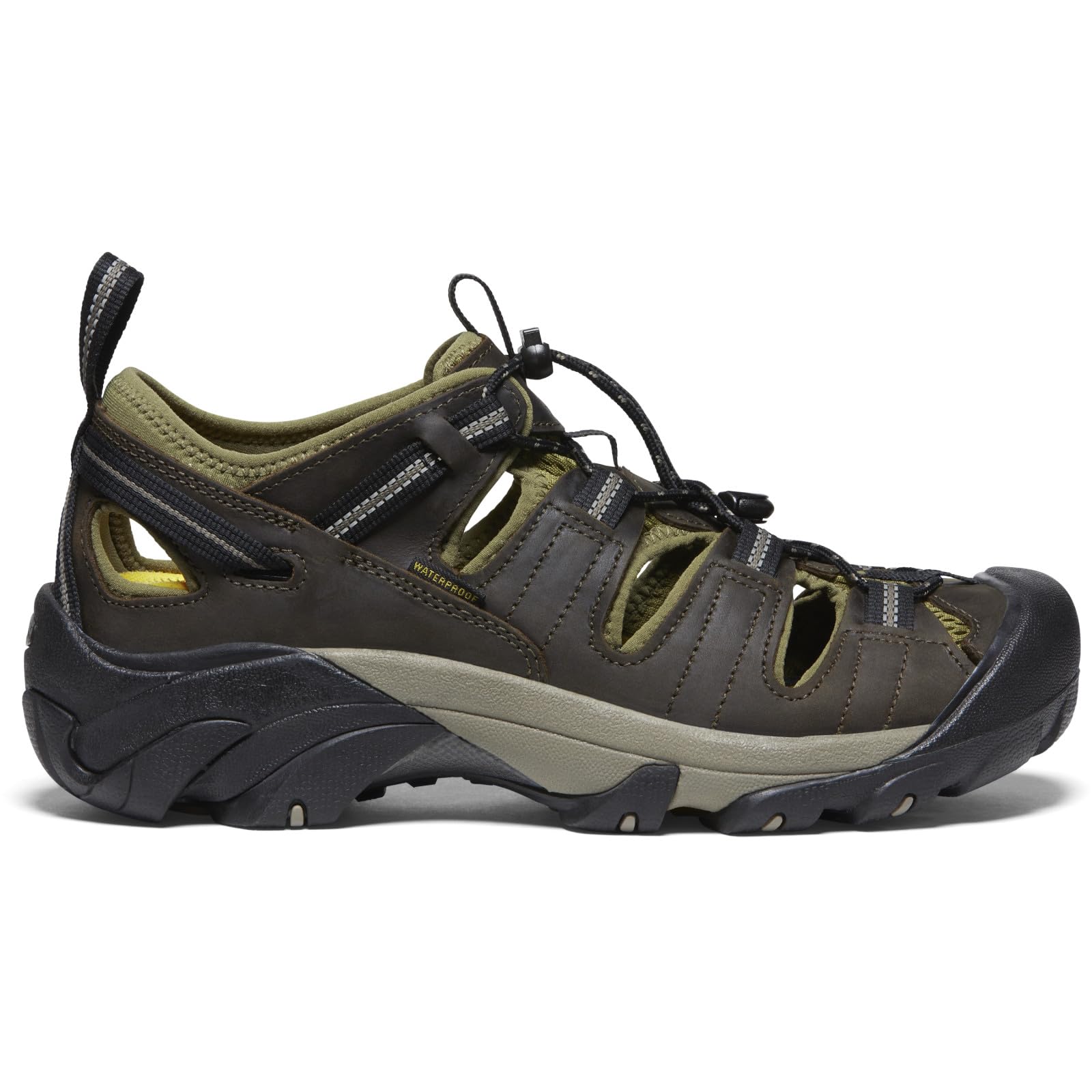 KEEN Men's Arroyo 2 Closed Toe Hiking Sandals - Waterproof & Comfortable Outdoor Adventure Shoes for Trail Walking, Camping & Travel