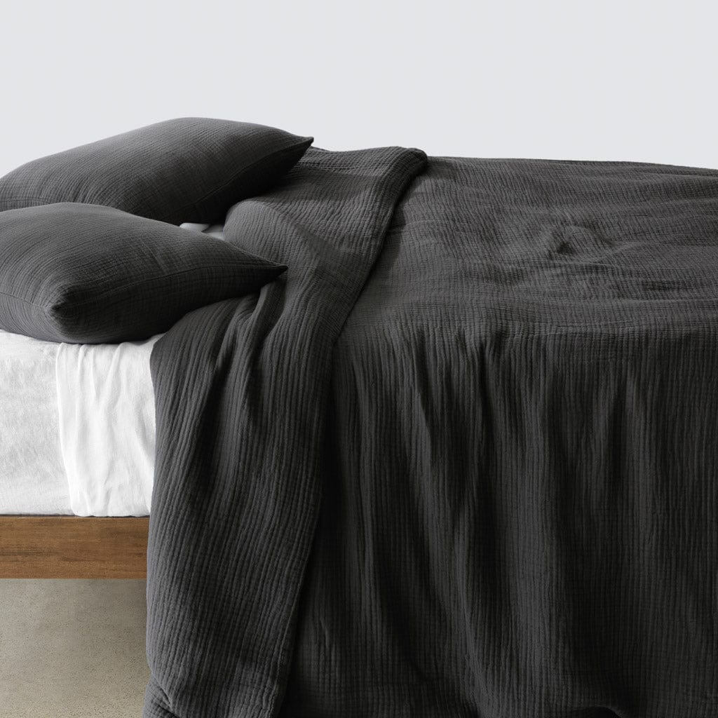 Organic Cotton Gauze Duvet Cover Set - Breathable & Soft Bedding for All Seasons | Perfect for Cozy Bedrooms, Guest Rooms & Vacation Homes