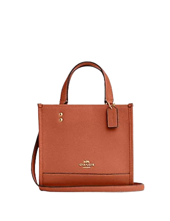 Coach Dempsey Tote 22 - Stylish Leather Handbag for Women | Perfect for Work, Travel & Everyday Use