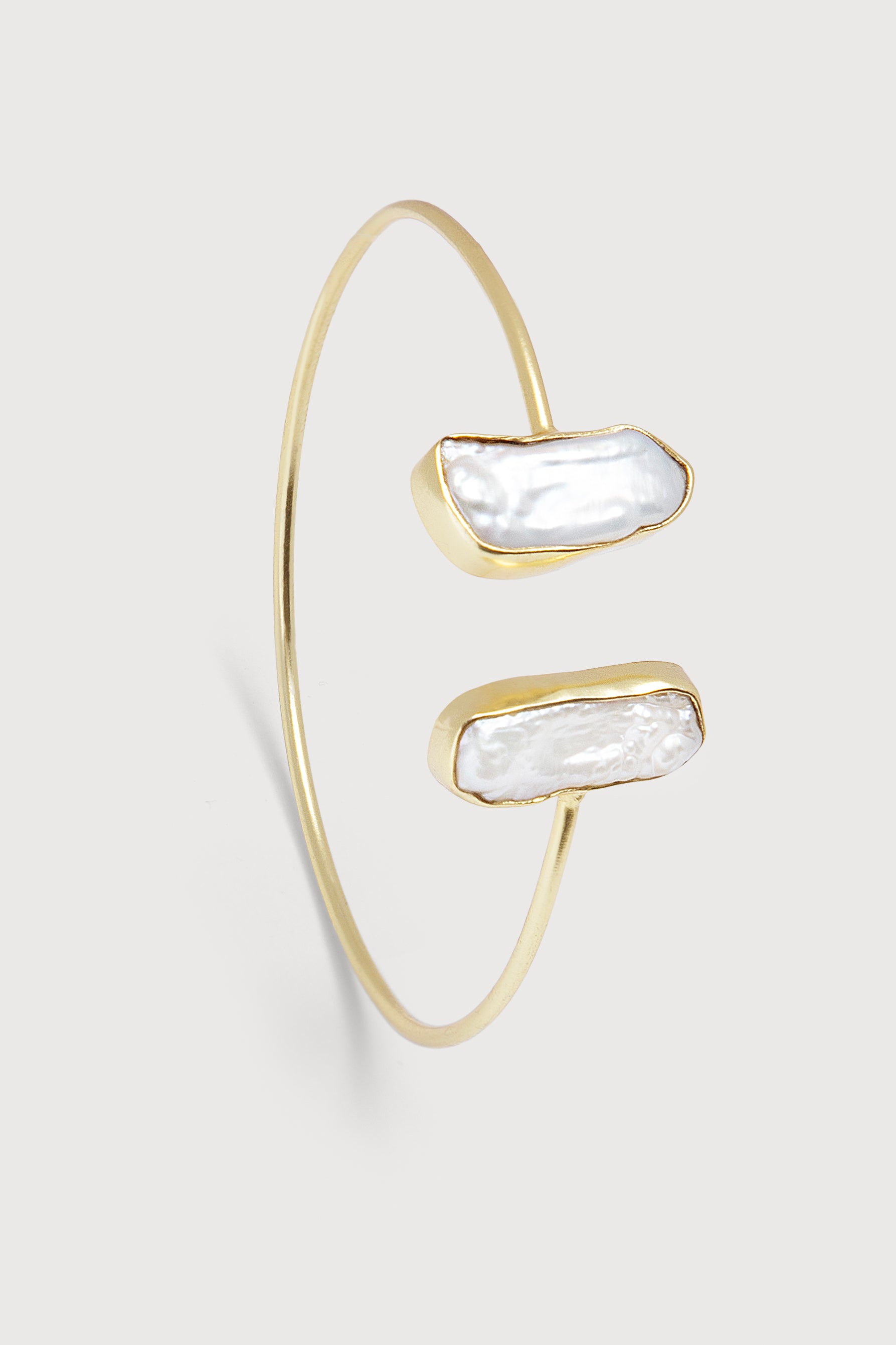 Elegant Cascading Freshwater Pearl Cuff Bracelet for Women - Perfect for Weddings, Parties & Special Occasions