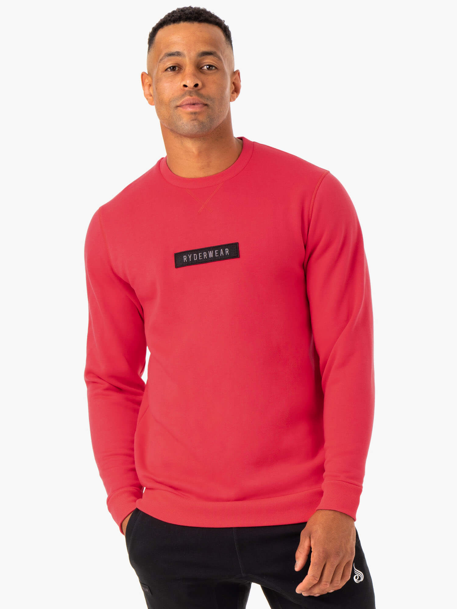 Rechargeable Heated Pullover Sweatshirt - Red | USB-Powered Warm Jacket for Men & Women | Perfect for Outdoor Activities, Camping, and Winter Sports