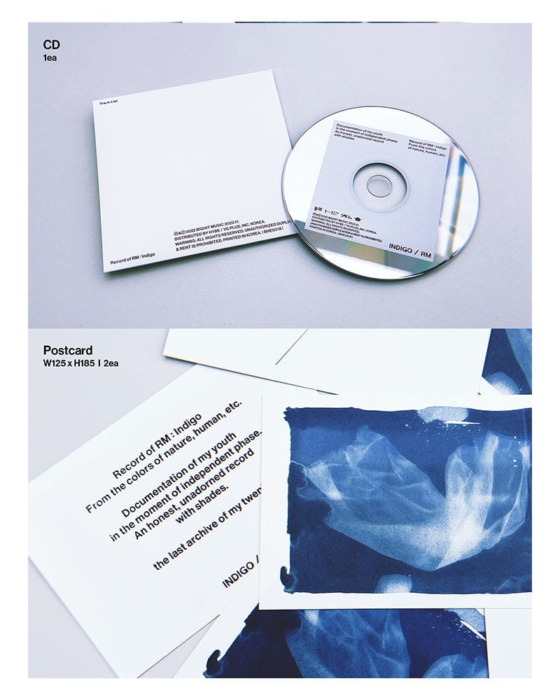 BTS RM Indigo [Book Edition] - Exclusive Photobook with Lyrics & Behind-the-Scenes - Perfect for K-Pop Fans & Collectors