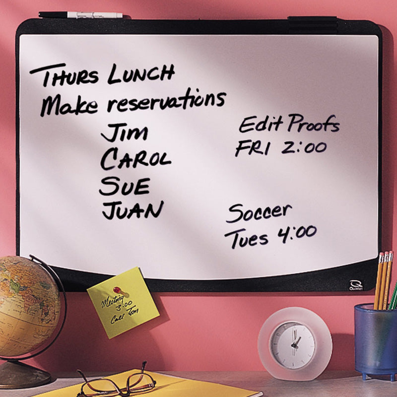 Magnetic Dry Erase Whiteboard with Aluminum Frame - 23.5