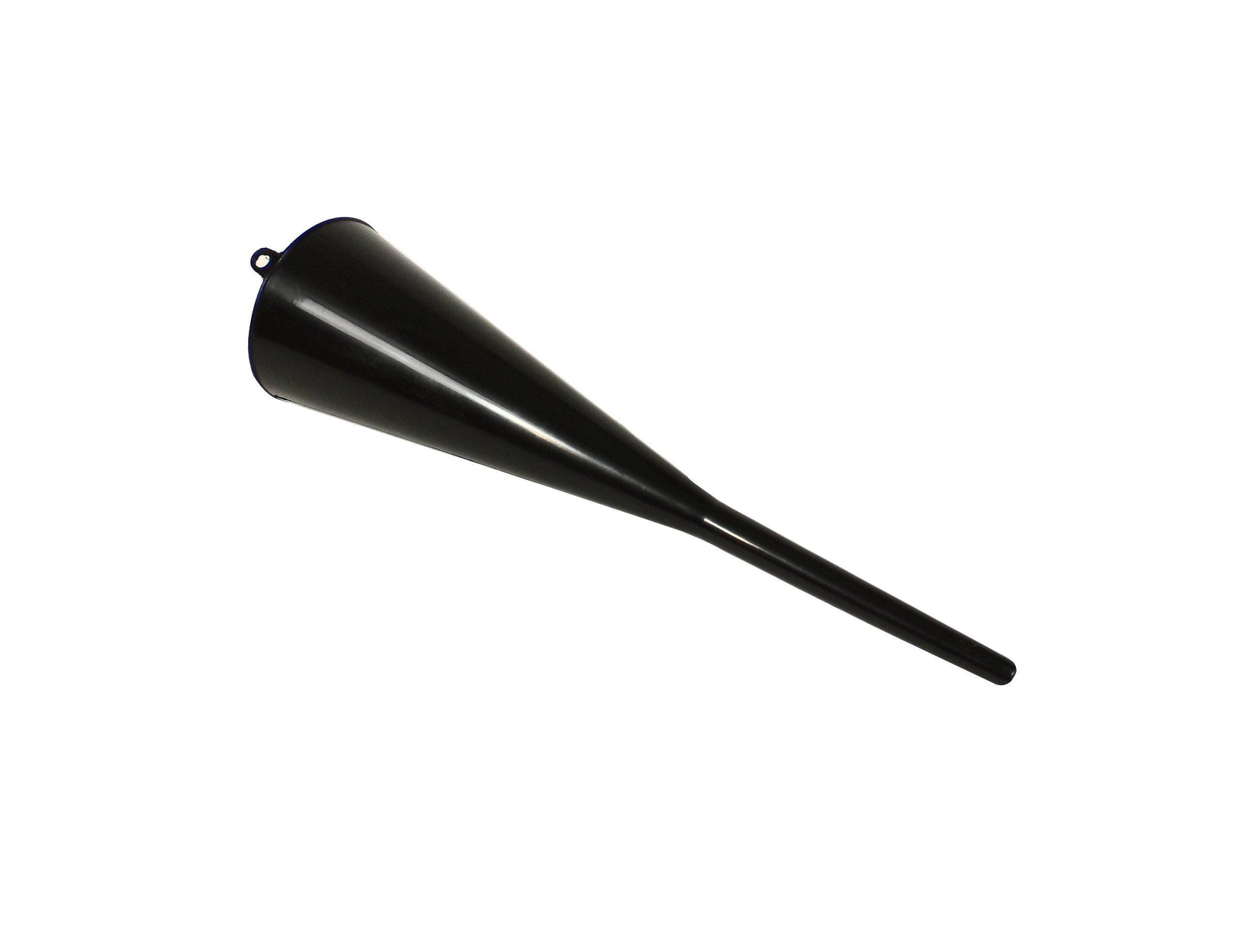 18” Extra Long Neck Flute Funnel - Anti-Spill Gasoline Funnel for Automotive Use | Perfect for Lawn Mowers, Motorcycles & Hard-to-Reach Fuel Tanks