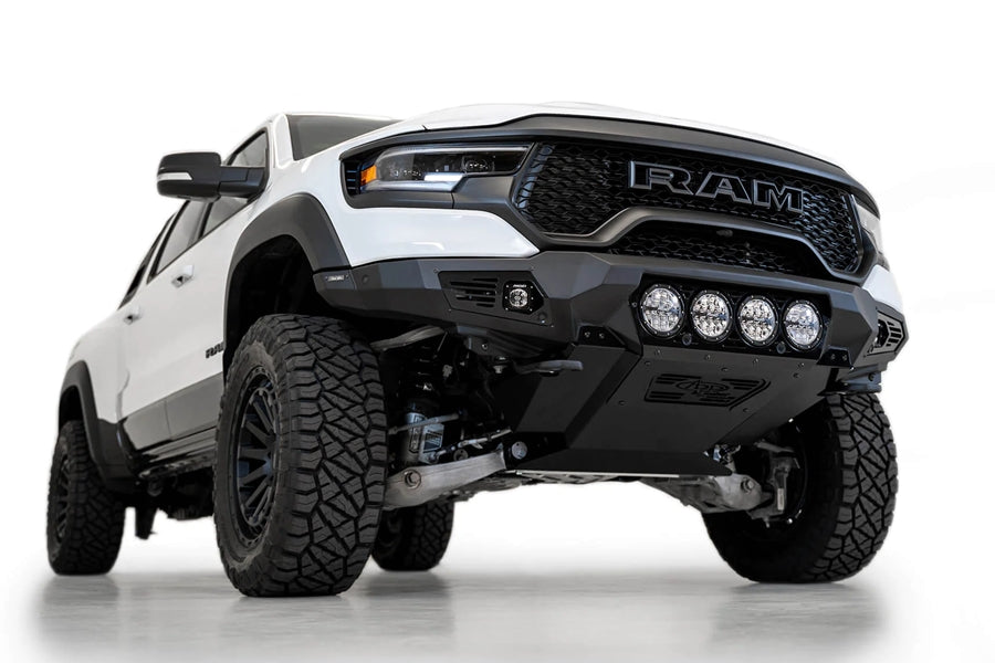 Addictive Desert Designs TRX Bomber Front Bumper for Dodge Ram 1500 - Heavy Duty Rigid Off-Road Bumper for Enhanced Protection & Style - Perfect for Off-Roading, Overlanding & Truck Customization