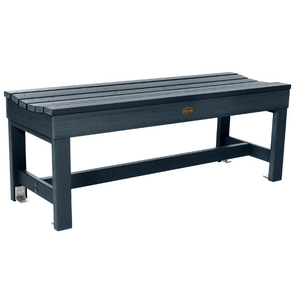 Sequoia Professional 4ft Backless Picnic Bench - Heavy Duty Commercial Grade Outdoor Dining Table for Restaurants, Parks & Backyards