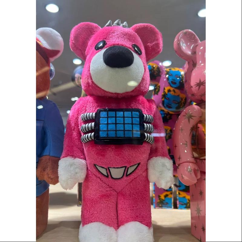 Be@rbrick Psycho Teddy Bear 400% Limited Edition Collectible Figure - 2024 Exclusive Vinyl Art Toy for Display & Home Decor
