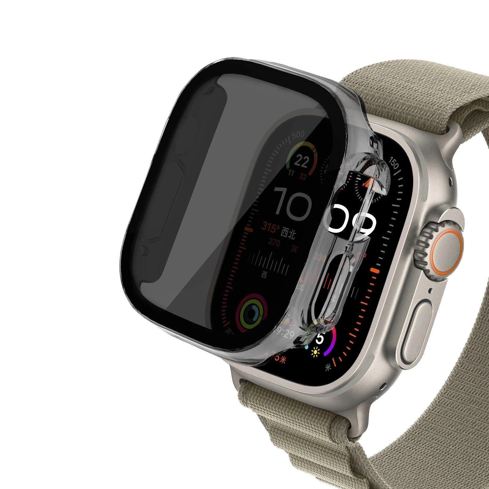 Apple Watch Case - Shockproof & Privacy Screen Protector for Series 1-9 (Gym, Work, Travel) - Limited Stock Available
