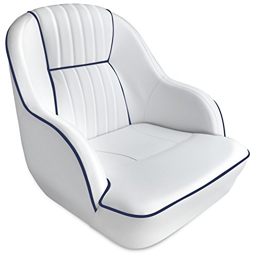 B - White/Blue piping