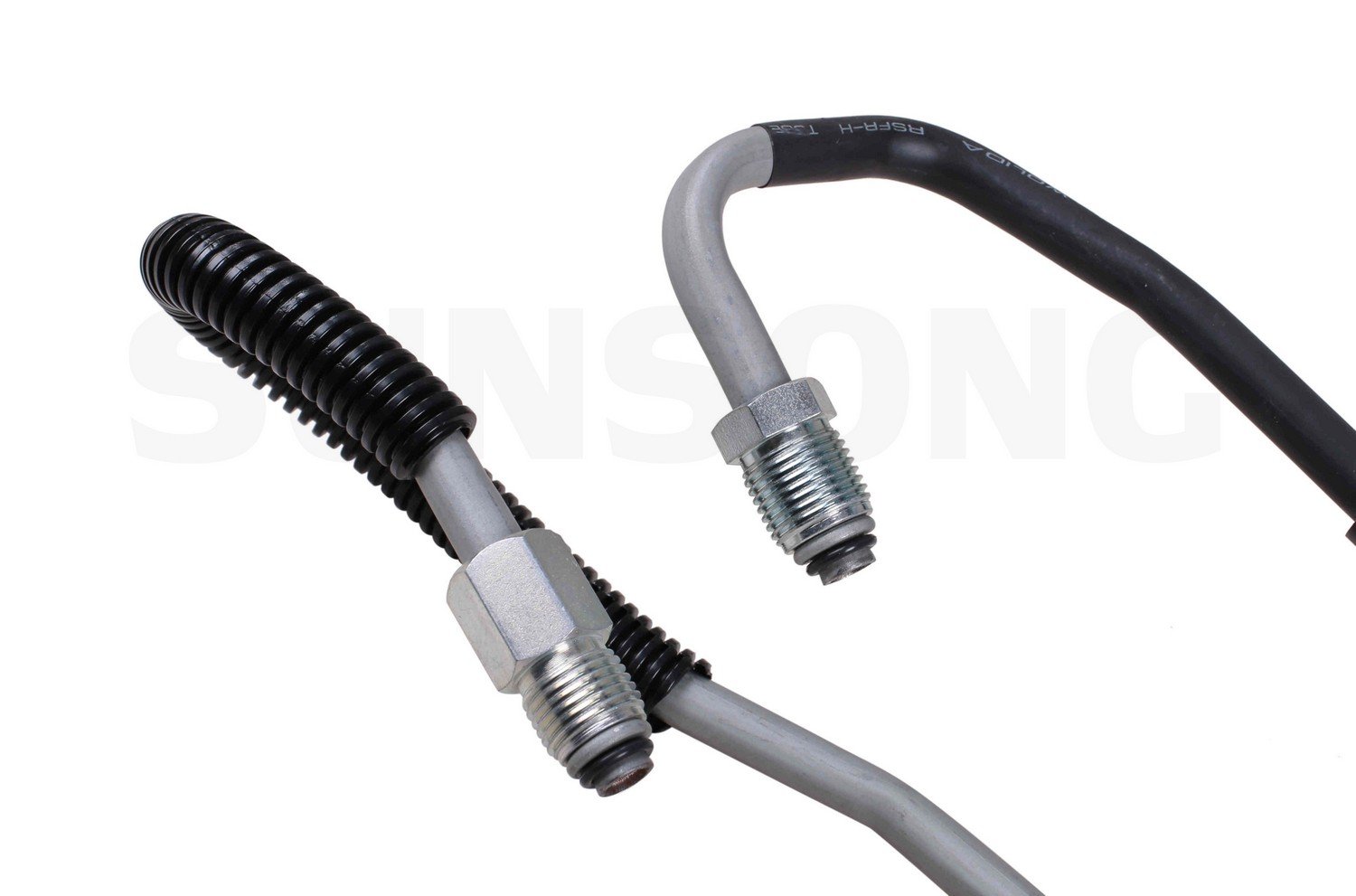 Sunsong 3401168 Power Steering Hose Assembly - High-Performance Replacement for Smooth Steering | Perfect for Trucks, SUVs, and Off-Road Vehicles