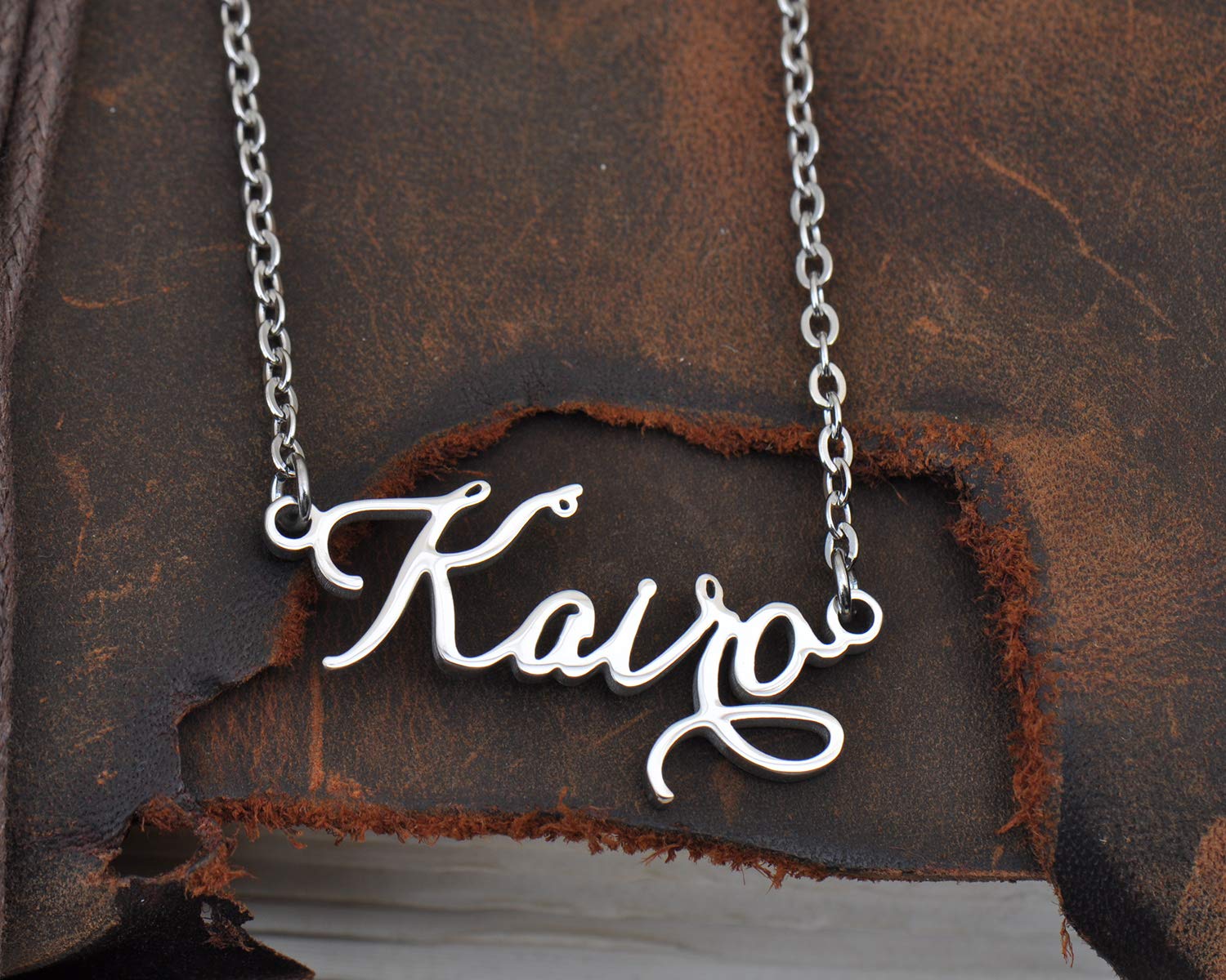Custom Personalized Macee Name Necklace - 18K Gold Plated Name Plate Jewelry for Women, Birthday Gift, Anniversary Present - Perfect for Daily Wear & Special Occasions