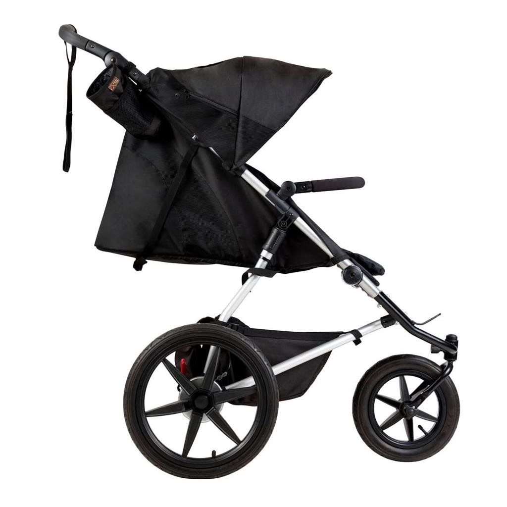 Mountain Buggy Terrain All-Terrain Stroller - Lightweight Compact Baby Stroller for Hiking, Travel & Everyday Use | Durable Off-Road Design with Adjustable Handle & Sun Canopy