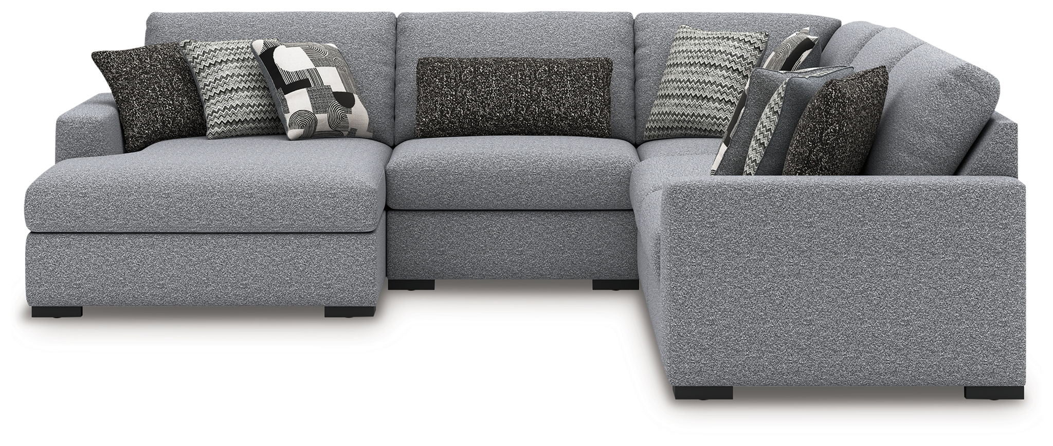Bealton Modern Sectional Sofa - Comfortable L-Shaped Couch for Living Room, Family Room & Apartment | Durable Upholstered Fabric, Easy Assembly