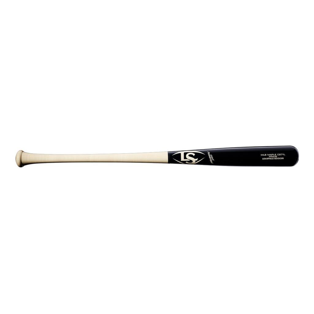 Louisville MLB Prime Maple C271L Black Sand Baseball Bat - Professional Grade Maple Wood Bat for Baseball Players - Perfect for Training, Games, and Home Run Hitting Practice