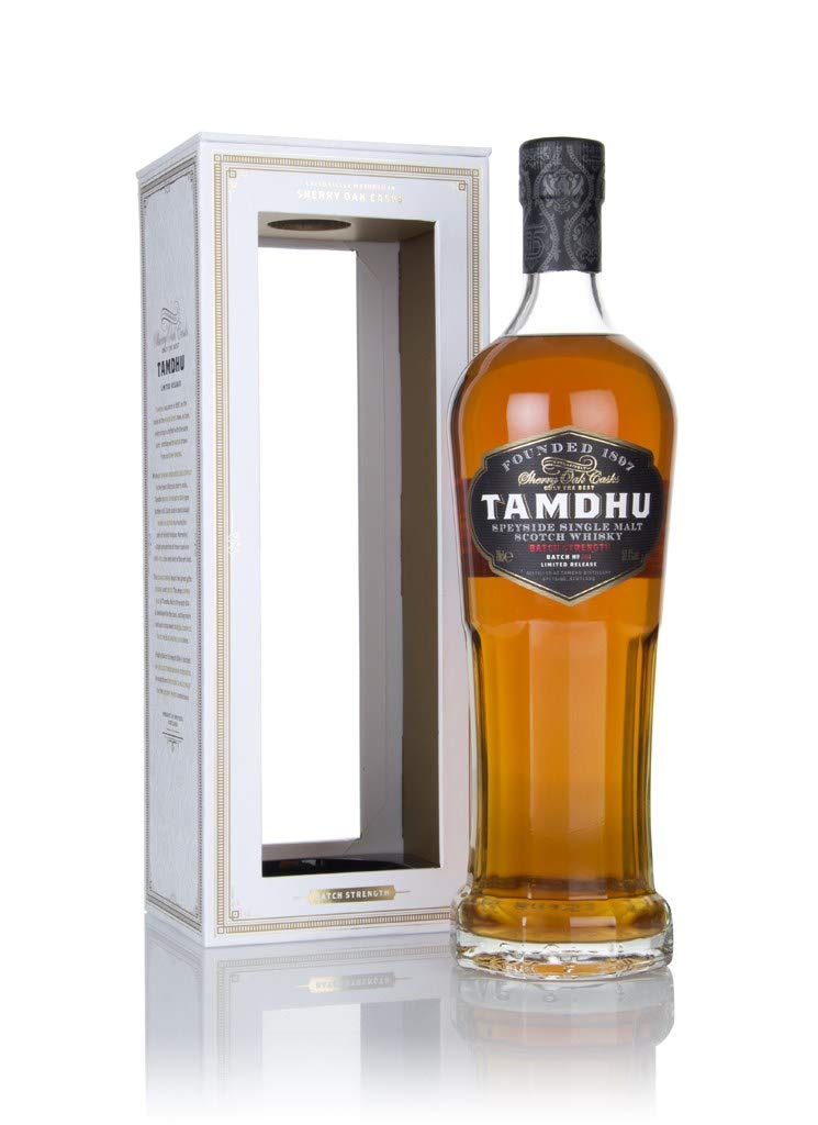 Tamdhu Batch Strength Speyside Single Malt Scotch Whisky No. 005 - 59.8% ABV, 70cl in Gift Box | Premium Whisky for Gifting, Collecting & Special Occasions