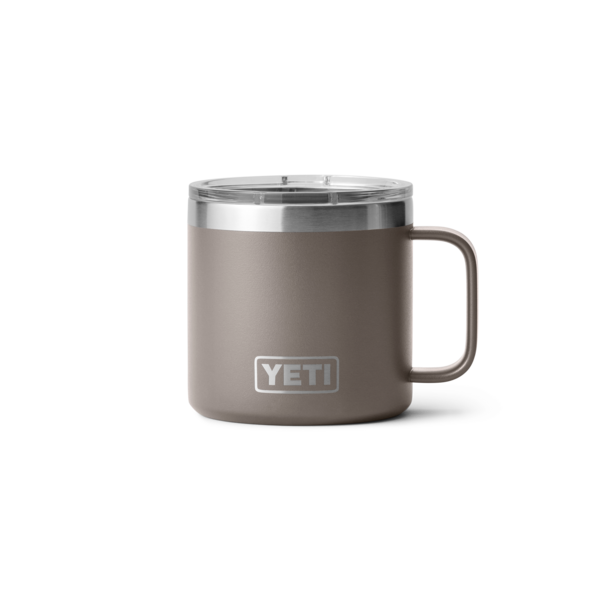 Yeti Rambler 14 Oz Stainless Steel Insulated Mug - Sharptail Taupe - Perfect for Coffee, Tea & Outdoor Adventures