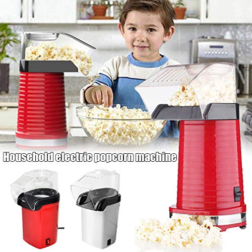 Arinda DIY Electric Hot Air Popcorn Popper Maker - Healthy Snack Machine for Home, Movie Nights & Kids Parties - Fast & Efficient Popcorn Maker for Family Fun