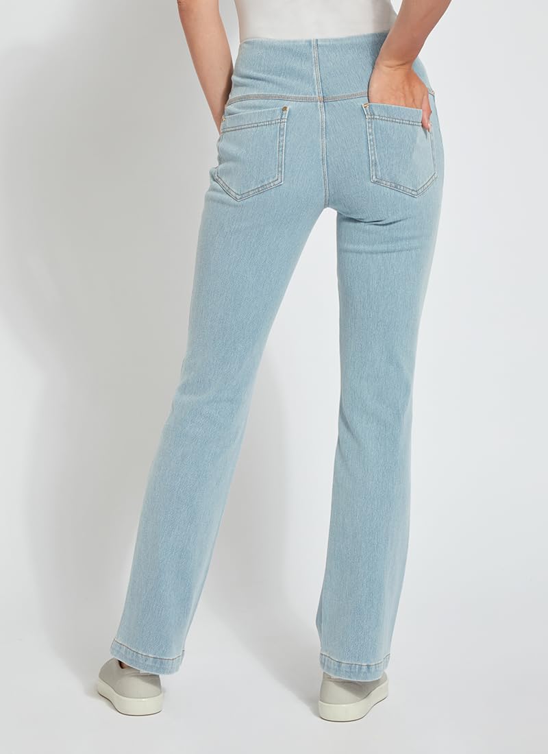 Lyssé Women's Bootcut Stretch Denim Jeans - Comfortable & Flattering Fit for Everyday Wear, Work, or Casual Outings