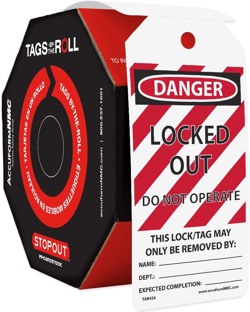 DANGER LOCKED OUT DO NOT OPERATE