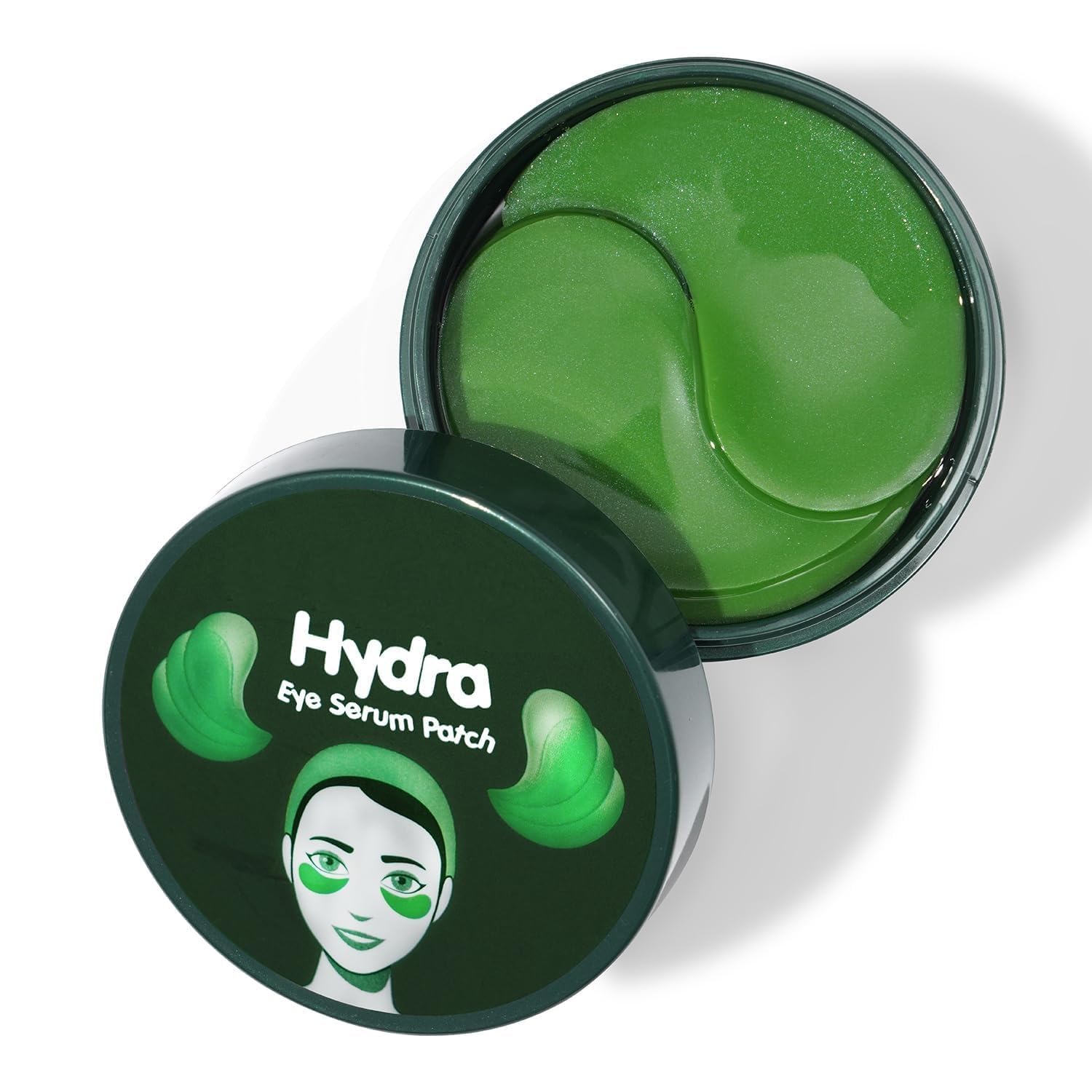Green Tea & Collagen Hydrogel Under Eye Patches for Puffy Eyes - 30 Pairs with Instant Cooling Serum & Aloe Vera | Dark Circle Treatment, Anti-Aging Eye Care for Women & Men | Perfect for Morning Routine, Travel & Post-Workout Recovery