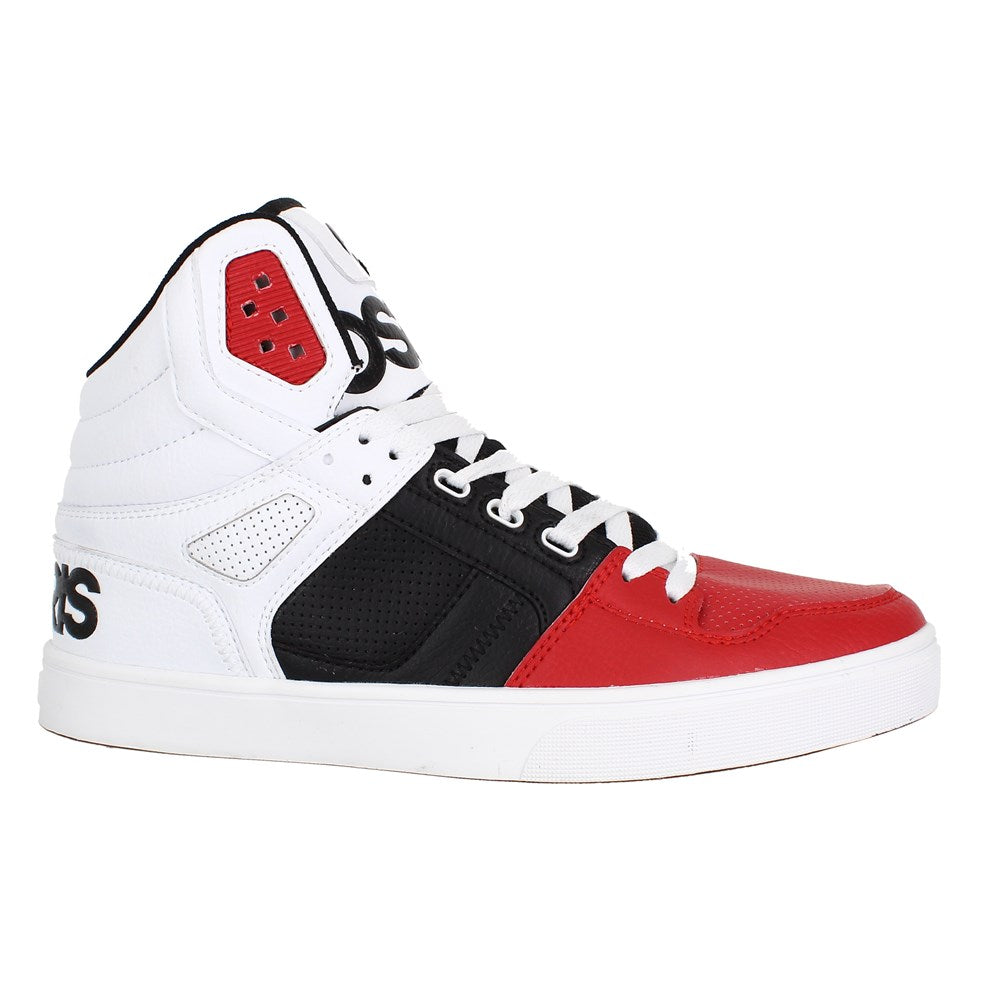 Osiris CLONE Sneakers - White, Black & Red Color Options | Stylish & Comfortable for Casual Wear, Street Fashion & Skateboarding