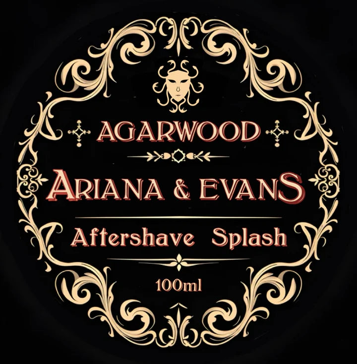 Ariana & Evans Premium Agarwood Aftershave Splash for Men - Soothing Post-Shave Care with Natural Ingredients | Perfect for Daily Grooming & Sensitive Skin Relief