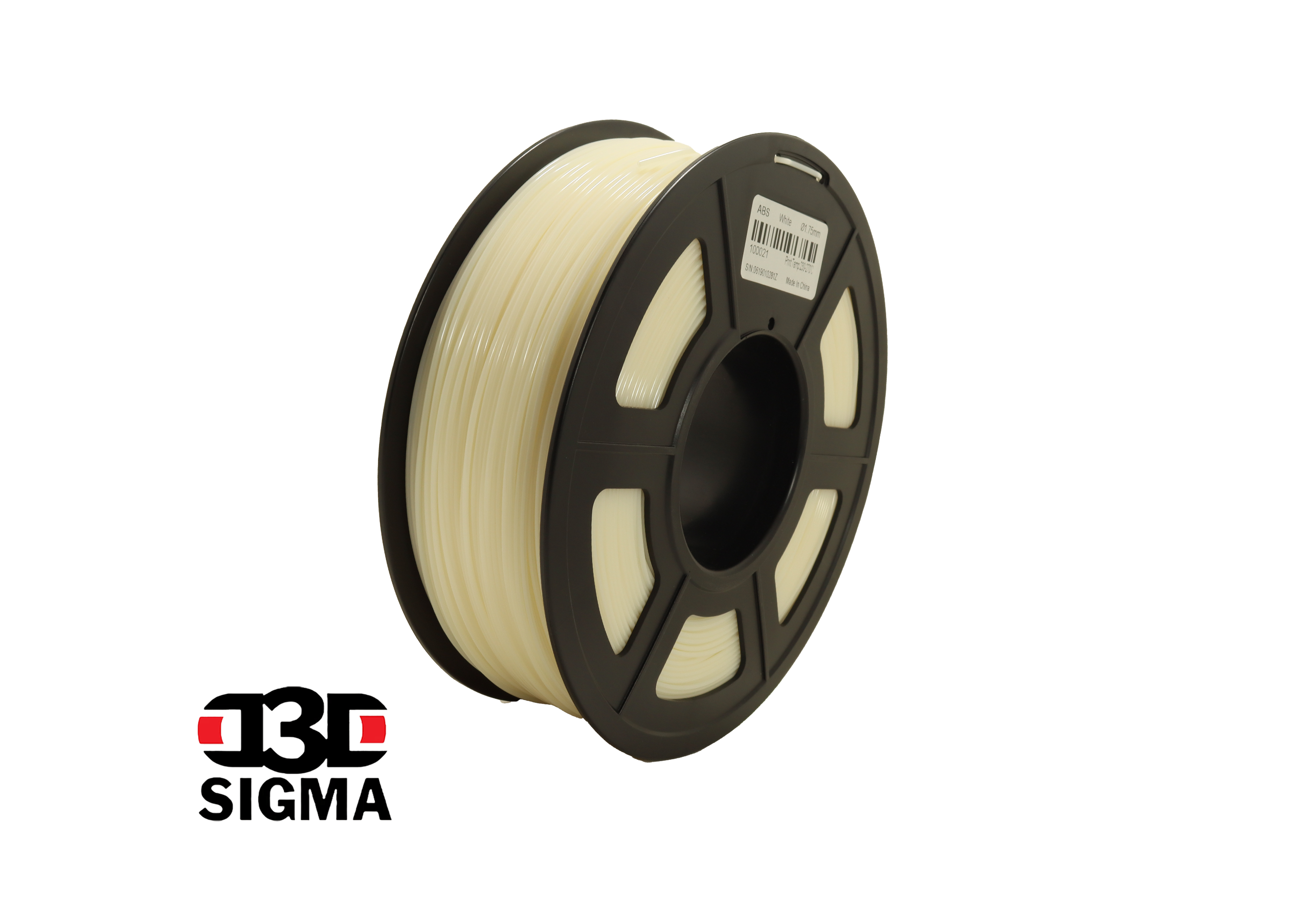 D3D Sigma Prototyping ABS 1.75mm 1kg Spool - High-Quality 3D Printer Filament for DIY Projects, Model Making & Rapid Prototyping