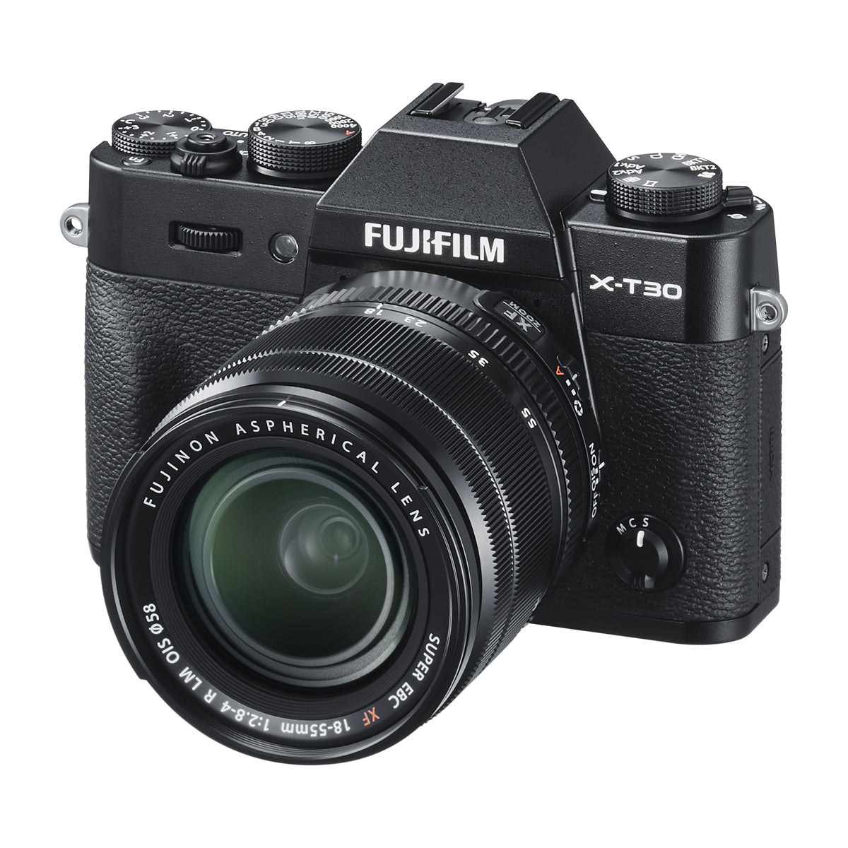 Fujifilm X-T30 Mirrorless Digital Camera with XF 18-55mm Lens Kit (Black) - Perfect for Travel Photography, Vlogging & Street Shooting
