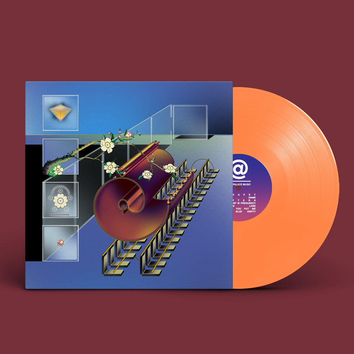 Mind Palace Music - Orange Vinyl Record | Limited Edition Collectible Vinyl LP | Perfect for Music Lovers & Vinyl Collectors | Great for Home Listening, Gifts & Music Collections