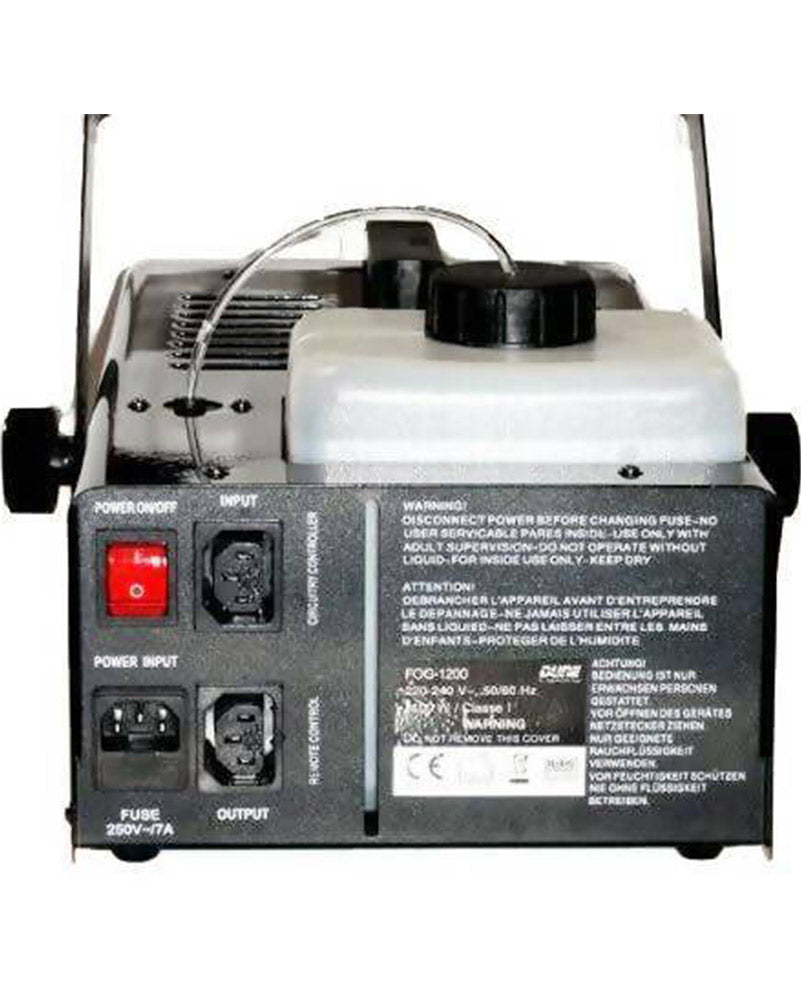 1200W High Power Fog Machine with Wireless Remote Control & 1L Smoke Fluid - Perfect for Halloween Parties, Stage Performances, and DJ Events