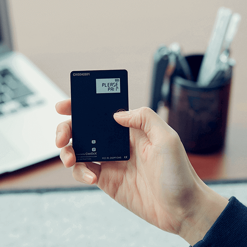 CoolWallet S - Secure Bluetooth Bitcoin & Cryptocurrency Hardware Wallet | Cold Storage for BTC, ETH, XRP | Mobile Crypto Management for Travel & Daily Transactions