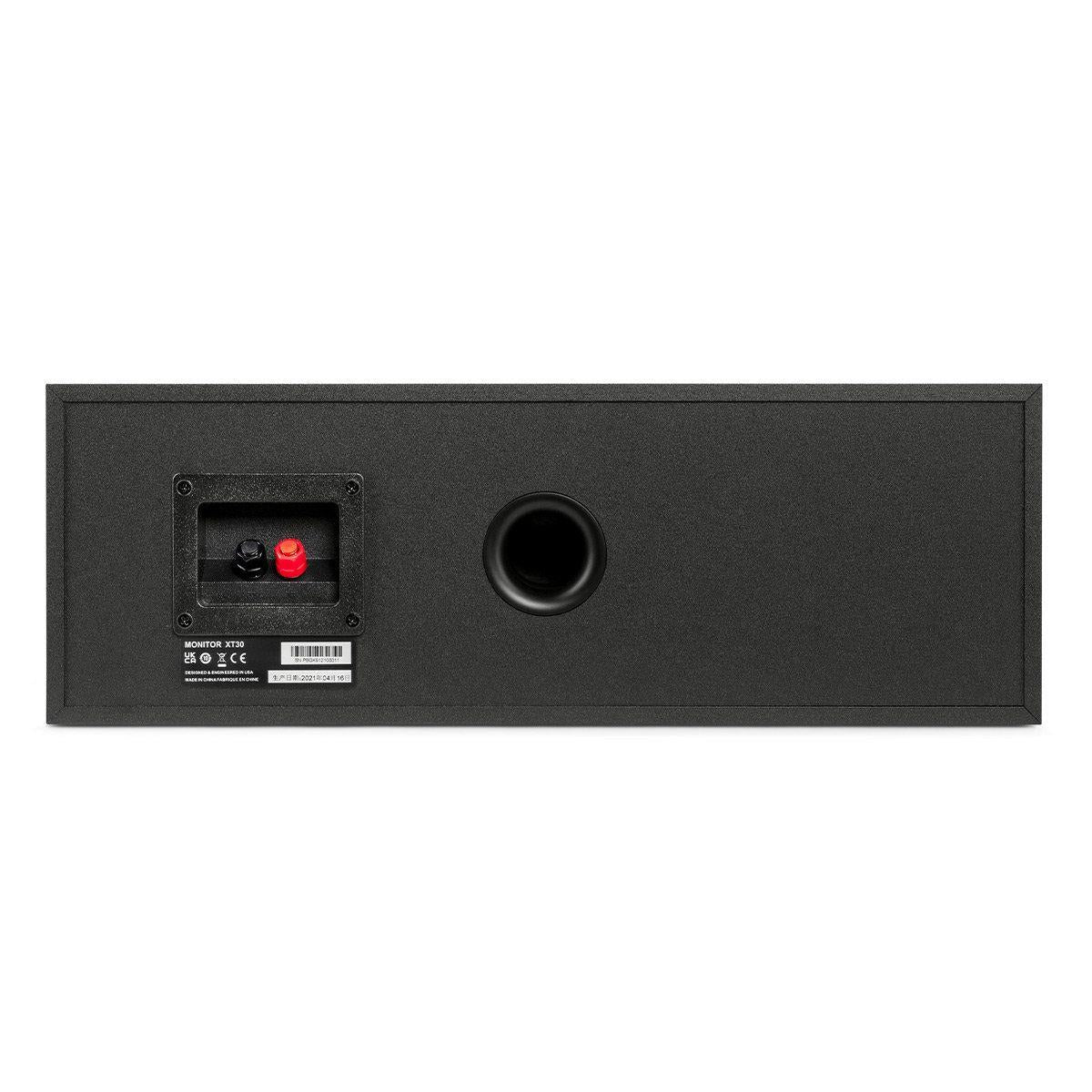 Polk Monitor XT30 High Resolution Center Channel Speaker - Premium Home Theater Sound for Movies, Music & Gaming