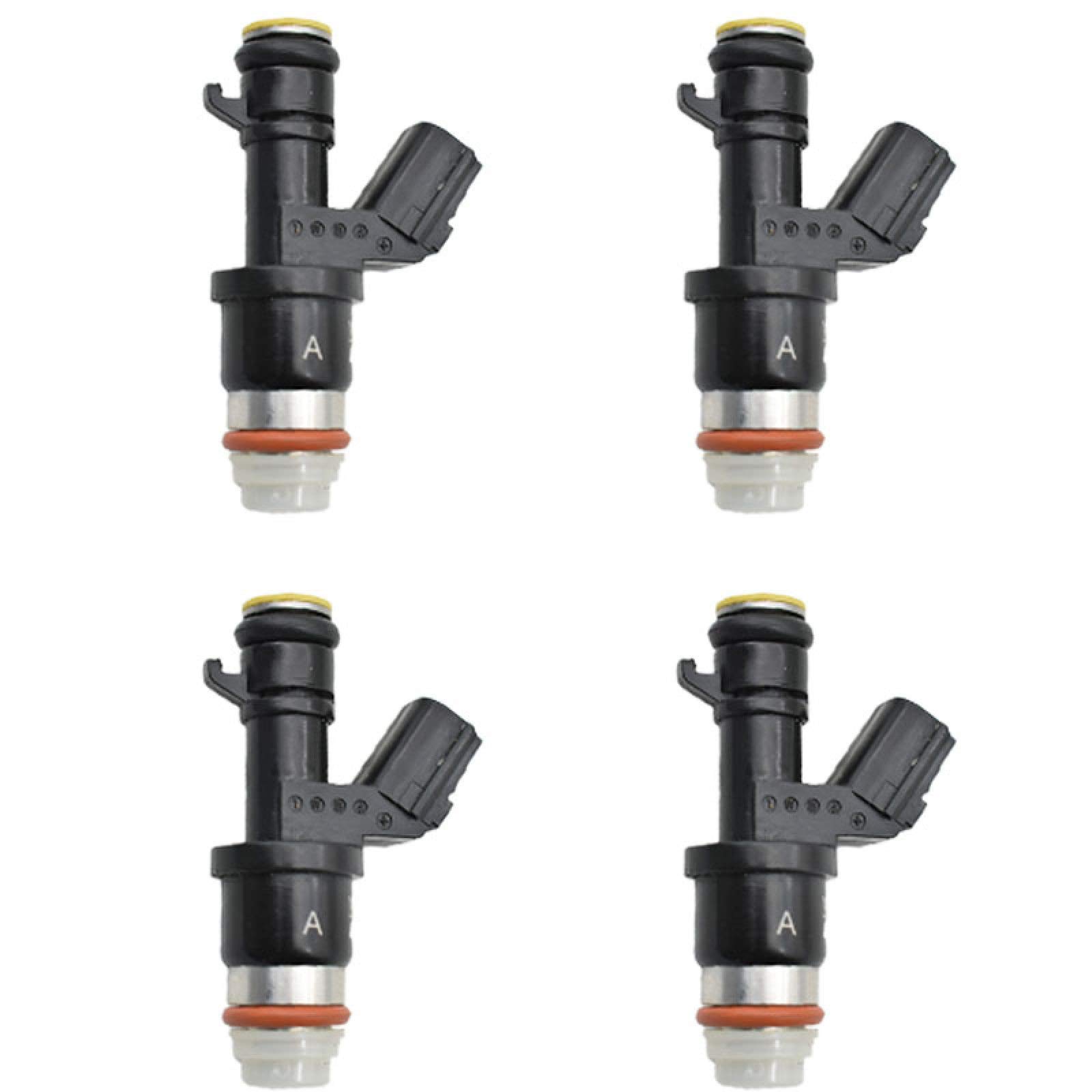 High Performance Fuel Injector Kit for Honda Accord Civic CR-V & Acura ILX TSX - 16450-R40-A01 / 16450R40A01 - Improve Engine Efficiency & Fuel Economy for Daily Commuting & Highway Driving