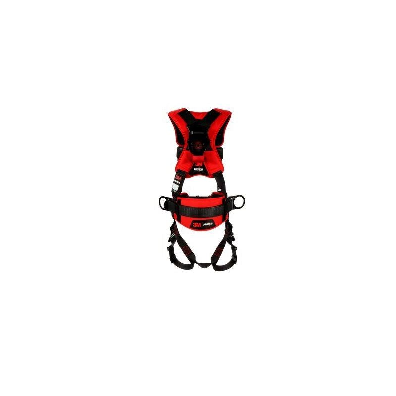 3M Comfort Construction Style Harness Black - Medium/Large Size for Dogs | Durable Pet Safety Gear for Walking, Hiking & Outdoor Adventures