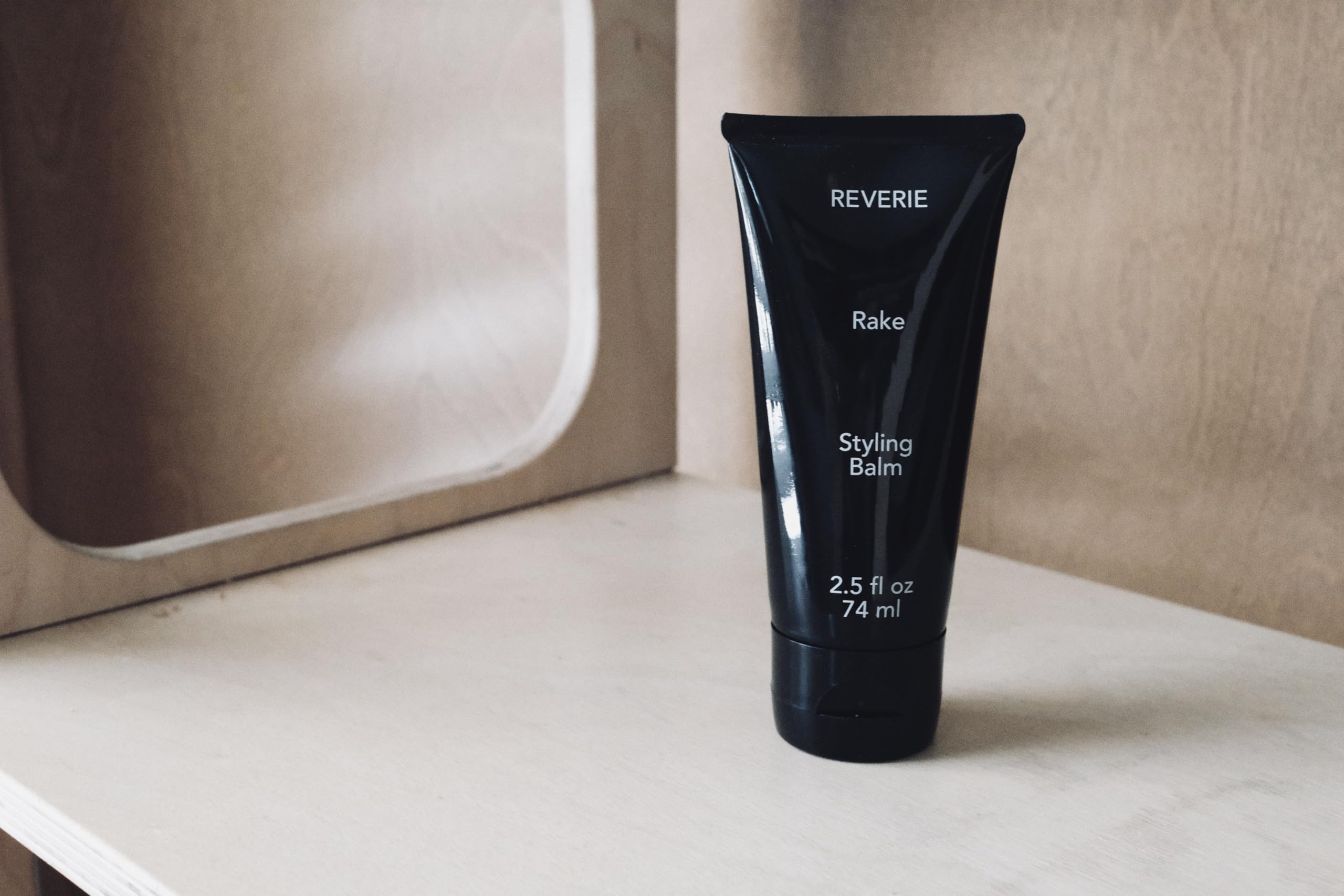 REVERIE Natural Rake Styling Balm - Sulfate-Free, Silicone-Free, Color-Safe Hair Care for Men & Women (2.5 oz) | Perfect for Beach Waves, Textured Looks & Everyday Styling