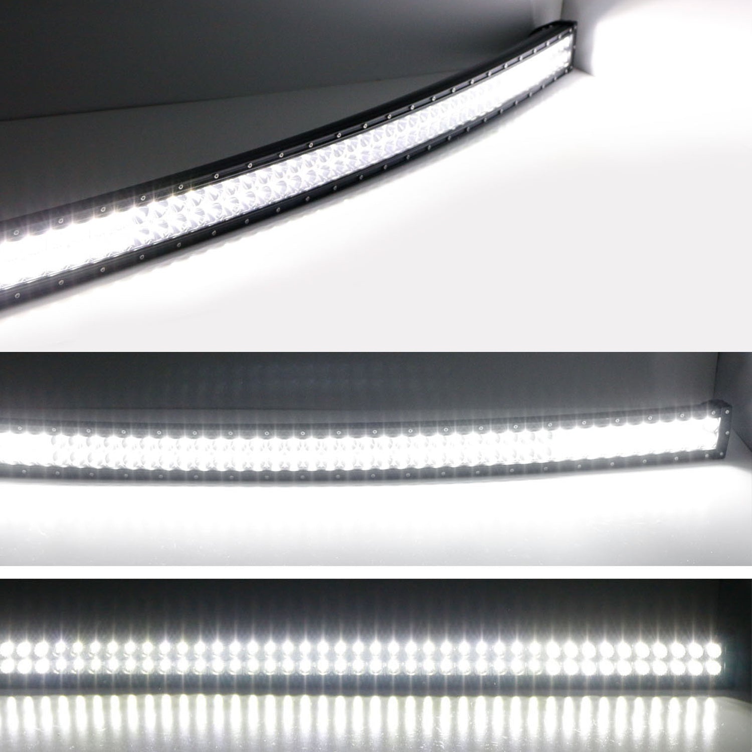 240W 40-42 Inch LED Light Bar with Lower Bumper Bracket for 2011-2016 Ford F250 F350 Super Duty Trucks - Off-Road, Camping & Night Driving Lighting Upgrade