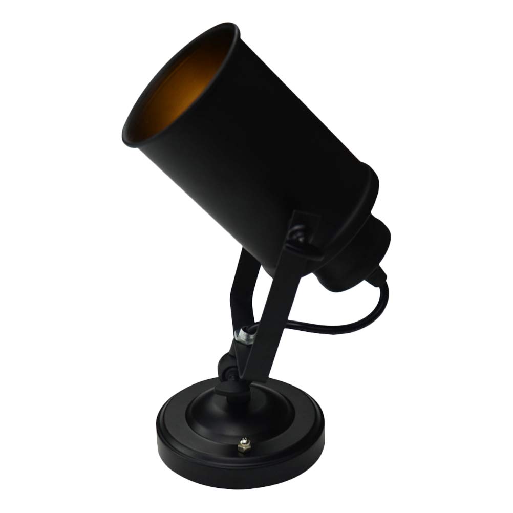 Vintage Industrial Wall Lamp - Retro Corridor Lighting, Iron Bedroom Sconce with 110-220V Voltage - Perfect for Loft, Cafe, Home Office & Bedroom Decor