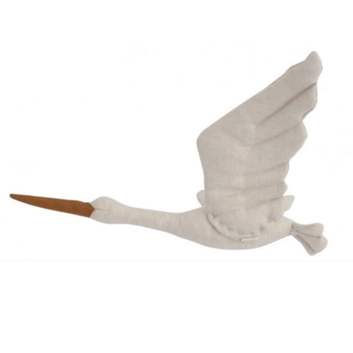 OhhGo Swan Stuffed Animal Wall & Ceiling Hanging Decor - Soft Plush Nursery Mobile for Baby Crib, Kids Room & Bedroom - Perfect for Newborn Gifts, Gender Reveal & Nursery Themed Decorations