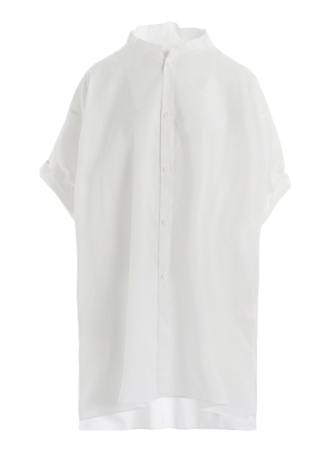 Soft Cotton Lawn Half Sleeve Blouse for Women - Breathable Rolled Up Casual Top for Summer Outfits, Office Wear & Date Nights