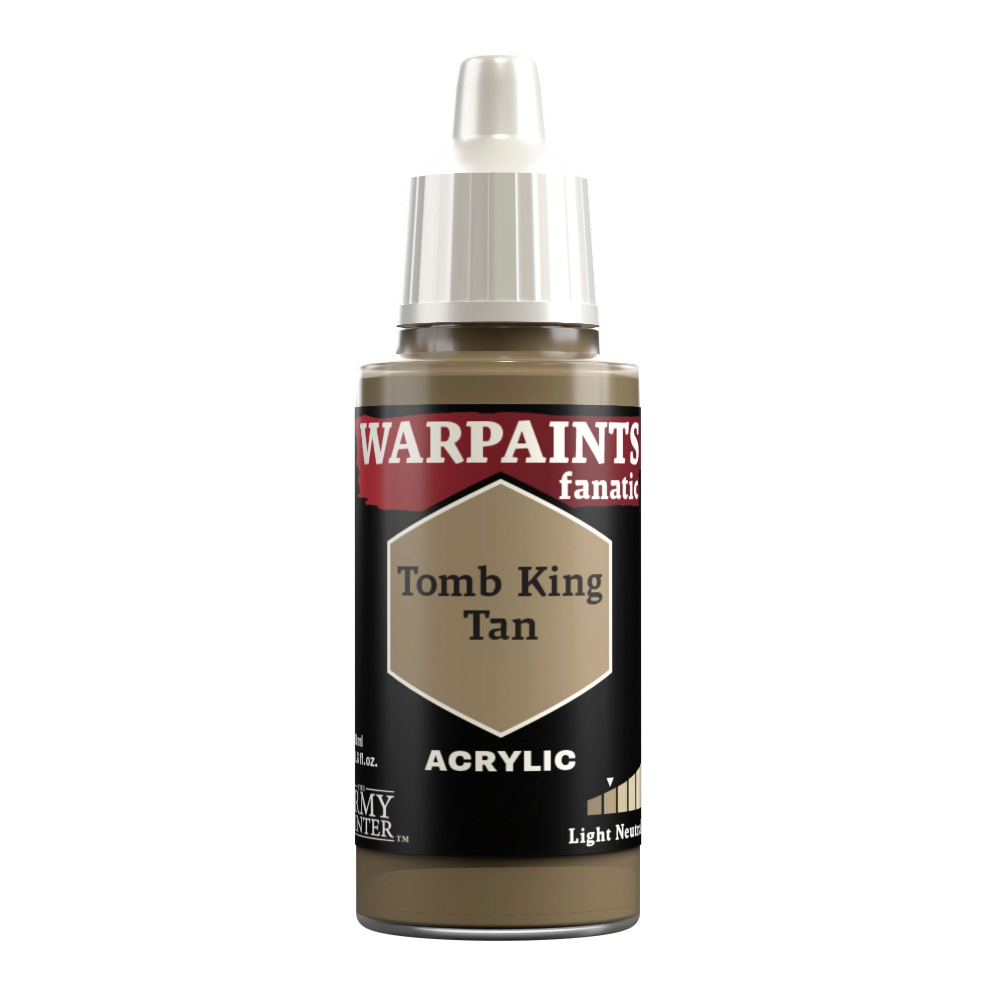 Tomb King Tan Warpaints Fanatic - High-Quality Fantasy Face Paint for Cosplay, Halloween & LARP - Perfect for Costume Parties & Theatrical Makeup