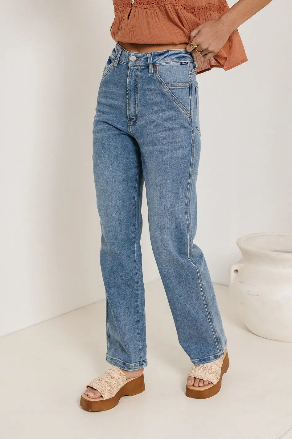 Haisley Men's Dad Jeans - Classic Relaxed Fit Denim Pants for Casual Wear | Perfect for Everyday Outfits, Weekend Errands & Comfortable Lounging
