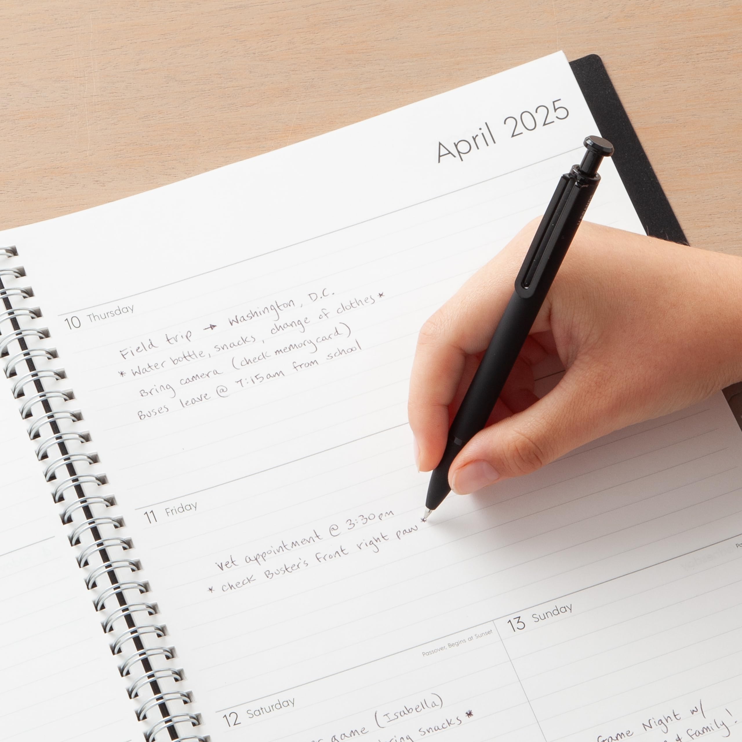 Blue Sky 2025 Weekly & Monthly Planner Calendar - 8.5