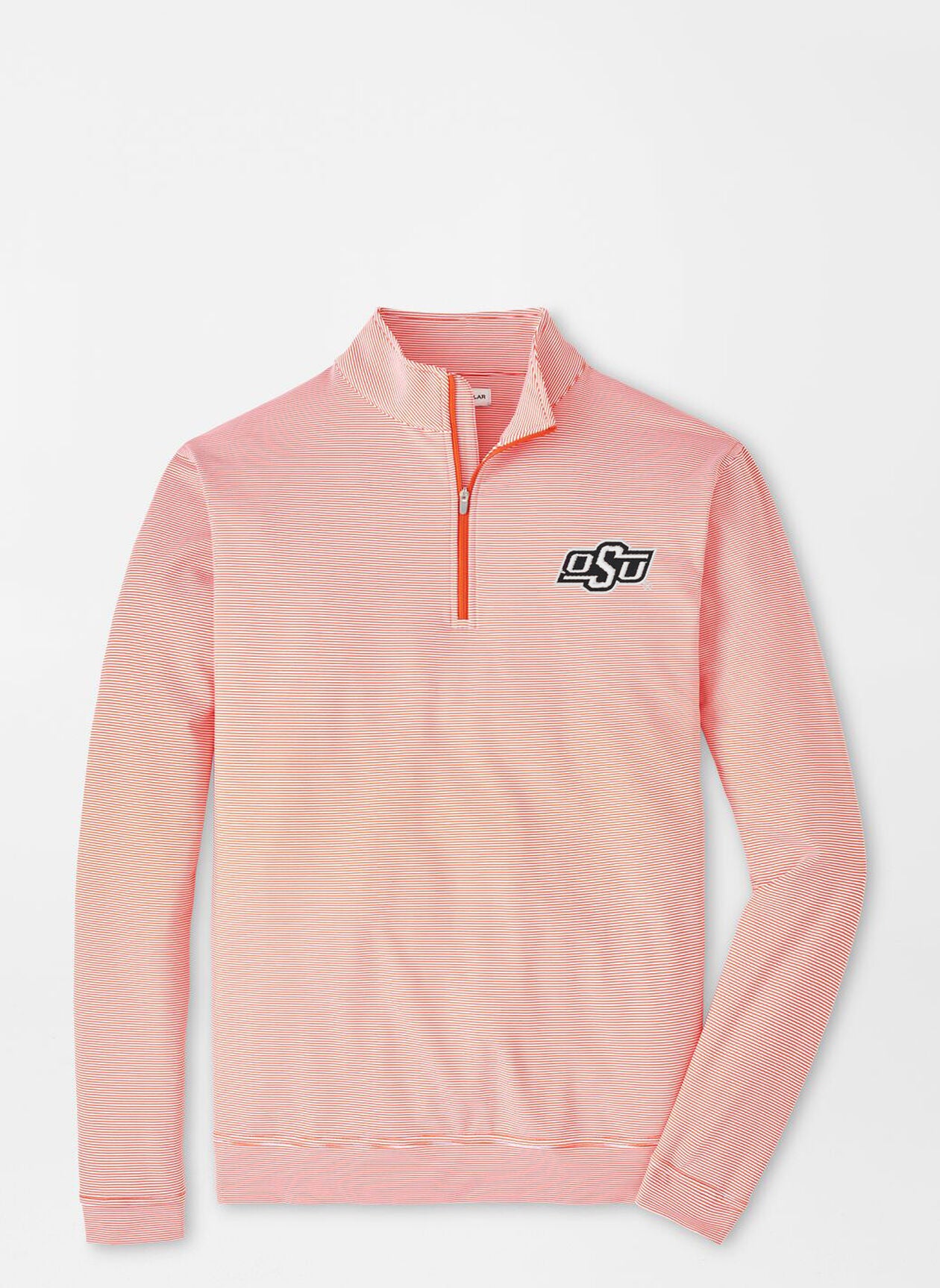 OU Perth Mini Striped 1/4 Zip Long Sleeve Knit Sweater - Cozy & Stylish for Fall & Winter Layering